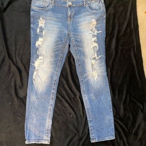 Distressed Jeans